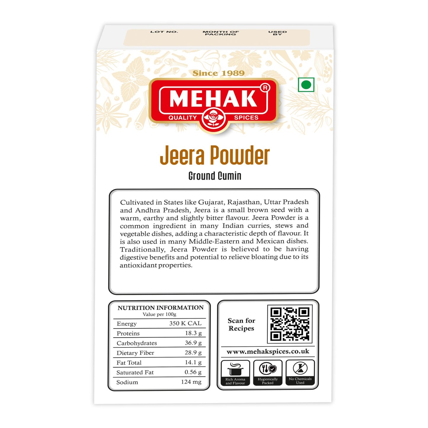 Jeera Powder (Ground Cumin)