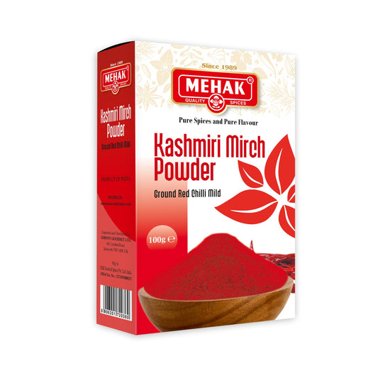 Kashmiri Mirch Powder (Ground Red Chilli Mild)