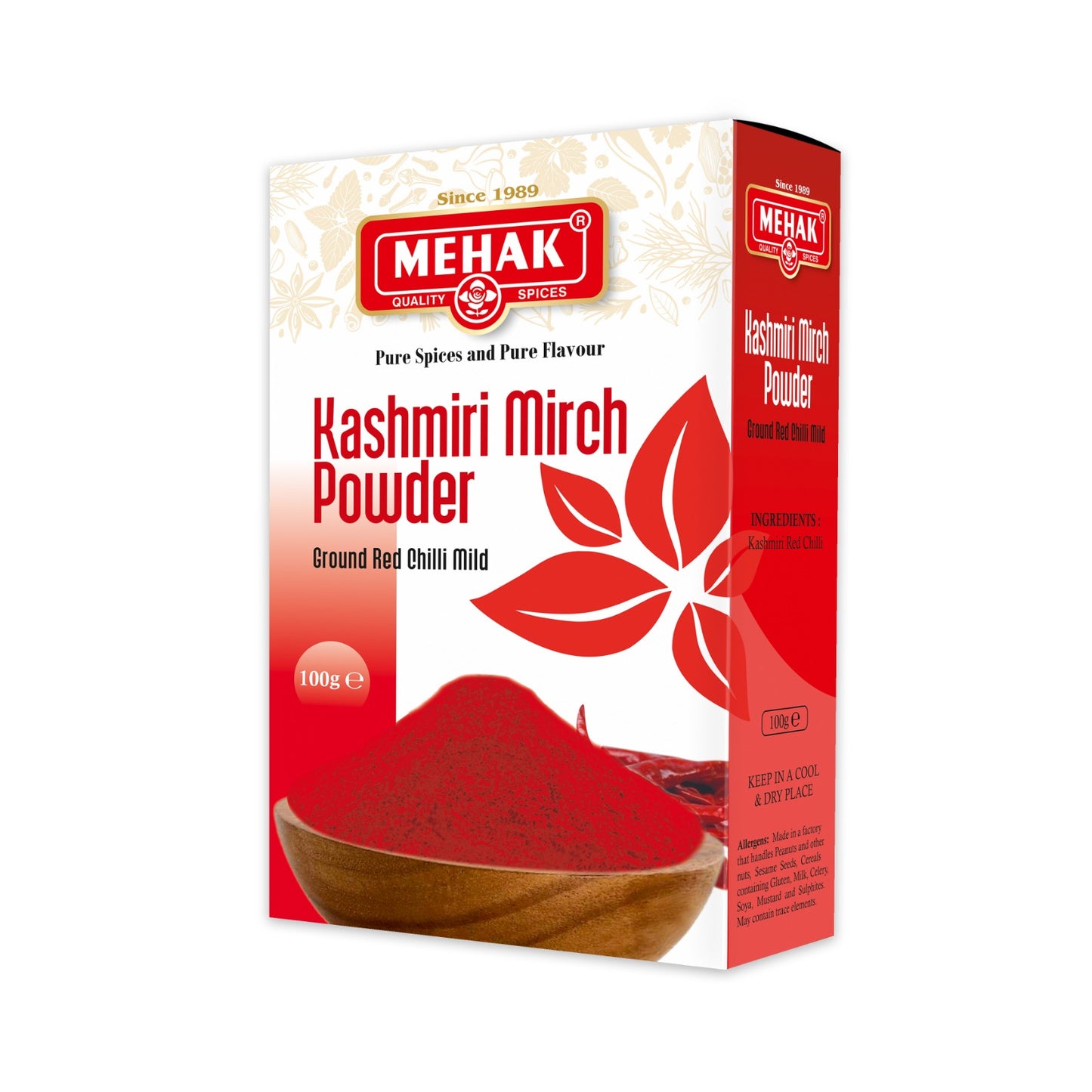 Kashmiri Mirch Powder (Ground Red Chilli Mild)