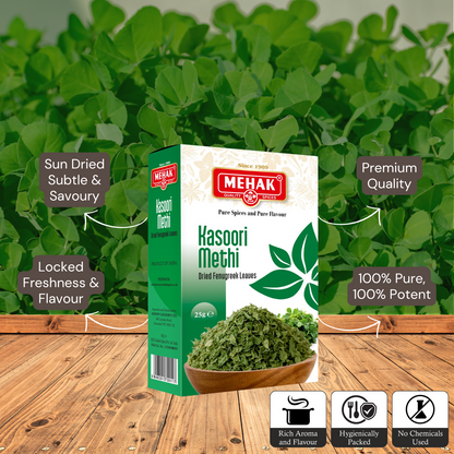 Kasoori Methi (Dried Fenugreek Leaves)
